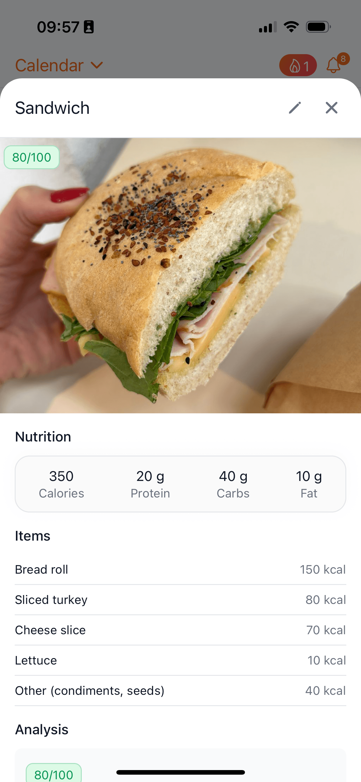 Weekly progress report