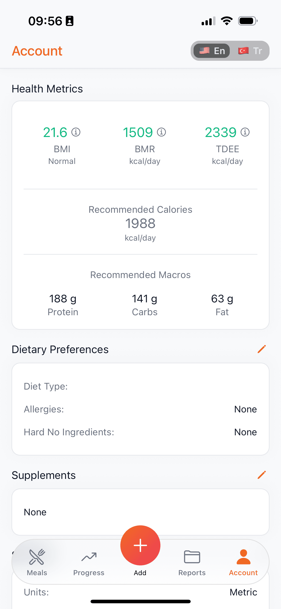 Metrics